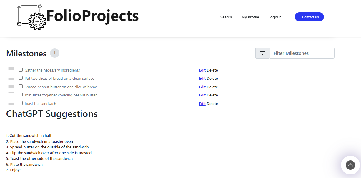 ChatGPT Project Management Integration